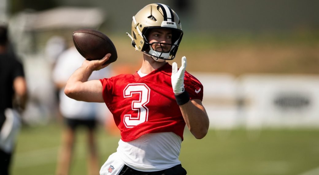 

Jake Haener, Quarterback for the Saints, Reveals Cancer Diagnosis as Non-Fatal | Picks n' Previews