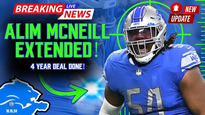 

Headlines: Lions Ink DT Alim McNeill for 4-Year, $97M Contract | Picks n' Previews