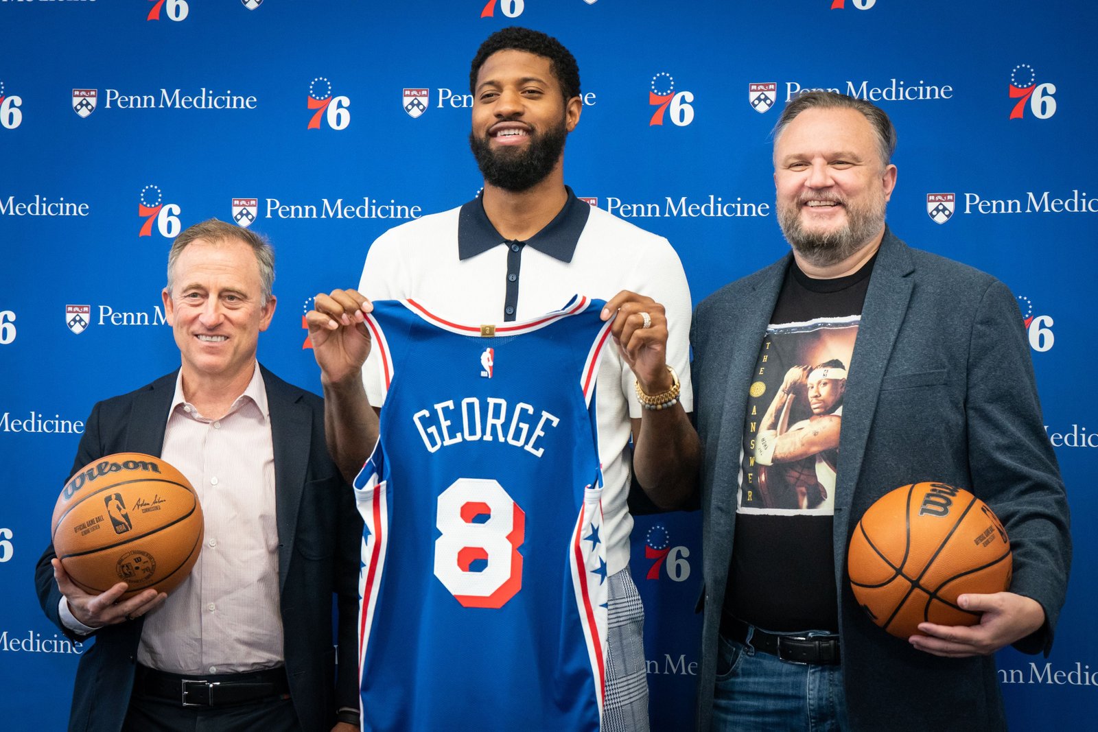 

'Joel Embiid and Paul George of the 76ers All-Stars Practice, But Not Yet Ready for Game Time' | Picks n' Previews