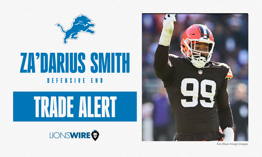 

Browns trade Za'Darius Smith to Lions for edge rushing help | Picks n' Previews