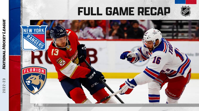 Panthers vs Rangers NHL Prediction: Oct 24, 2024 Match