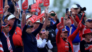 

Supporters affected by operational problems during the first day of the Solheim Cup