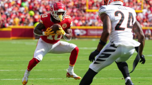 

'Pacheco's Leg Fractured, Rookie Steele May Fill In for Chiefs at RB'